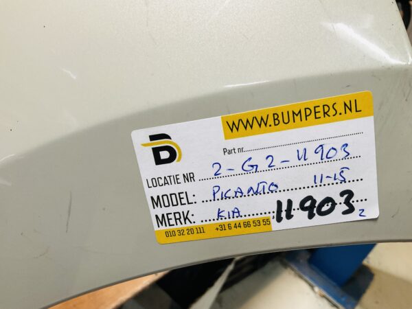 BUMPER Kia Picanto 2011-2015 VOORBUMPER 2-G2-11903z