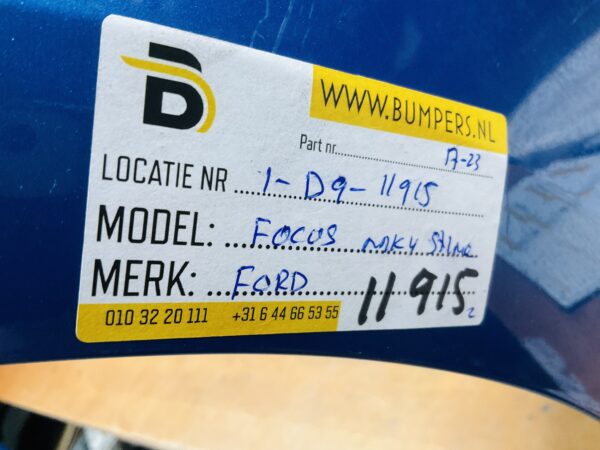 BUMPER Ford Focus MK4 Stline ST-Line 2017-2023 VOORBUMPER 1-D9-11915z