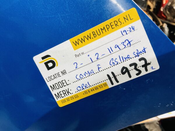 BUMPER Opel Corsa F GSline GS-Line Sport 2019-2024  VOORBUMPER 2-i2-11937z