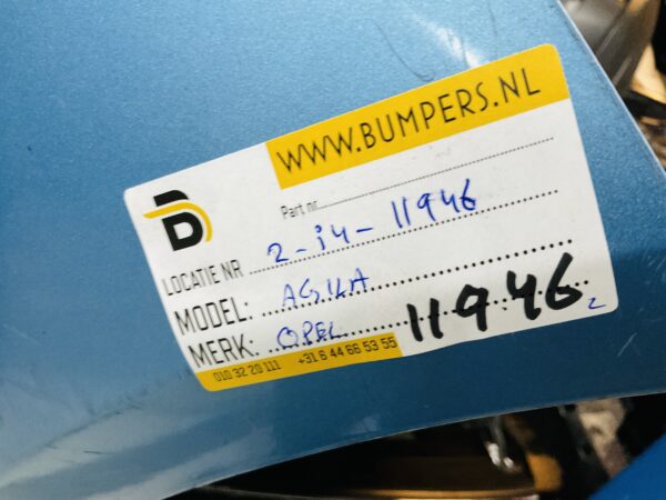 BUMPER Opel Agila 71711-52K00 VOORBUMPER 2-i4-11946z