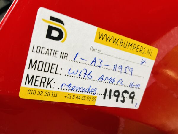 BUMPER Mercedes A Klasse W176 AMG Facelift 4xpdc 2016-2019 VOORBUMPER 1-A3-11959z