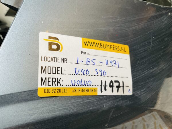 BUMPER Volvo V90 S90  31383226 VOORBUMPER 1-E5-11971z