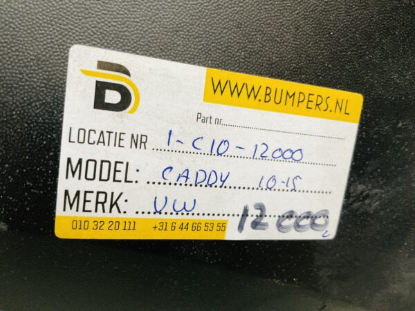BUMPER Volkswagen Caddy 2010-2015  VOORBUMPER 1-C10-12000z