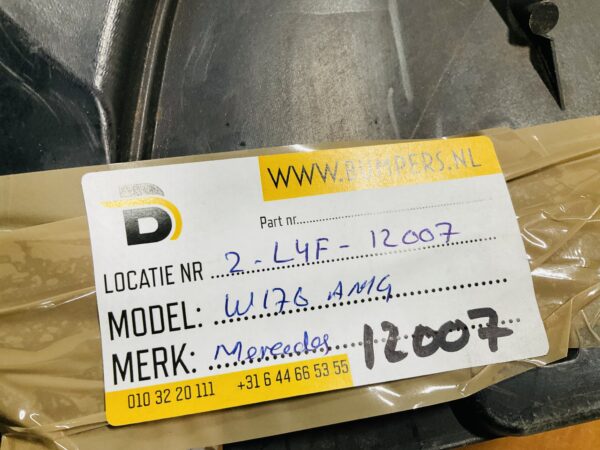Onderplaat Mercedes A Klasse W176 AMG A1768850736 Bumperlip 2-L4-12007
