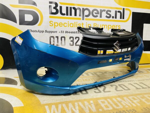 BUMPER Suzuki Celerio 2014-2023 VOORBUMPER 2-E8-12023z ( GRILL ONTBREEKT 13-1-25)