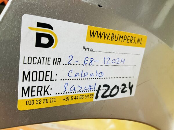 BUMPER Suzuki Celerio 2014-2023 VOORBUMPER 2-E8-12024z