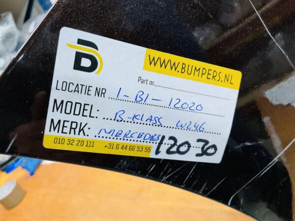 BUMPER Mercedes B Klasse W246 6xpdc 2014-2016 VOORBUMPER 1-B1-12030z