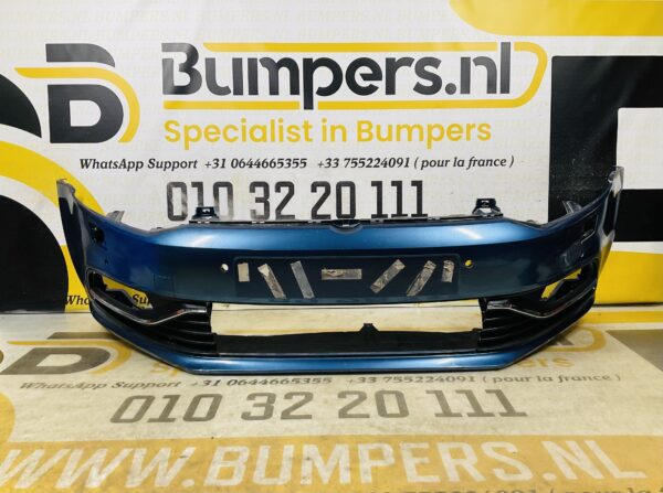BUMPER Volkswagen Polo 6C 4xpdc 2013-2017 VOORBUMPER 1-C4-12033z