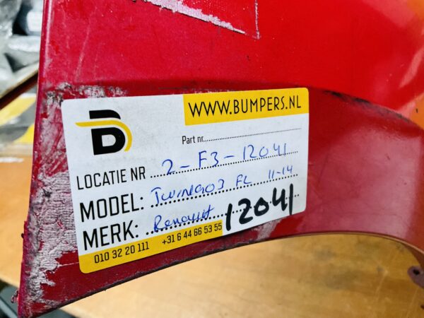 BUMPER Renault Twingo 2011-2014 VOORBUMPER 2-F3-12041z