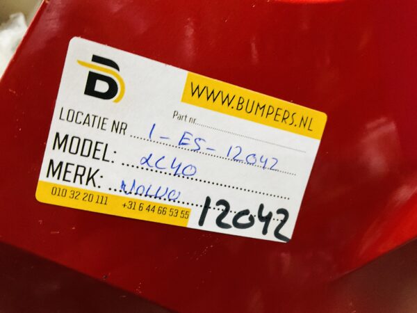 BUMPER Volvo XC40 XC-40 4xpdc kls VOORBUMPER 1-E5-12042z