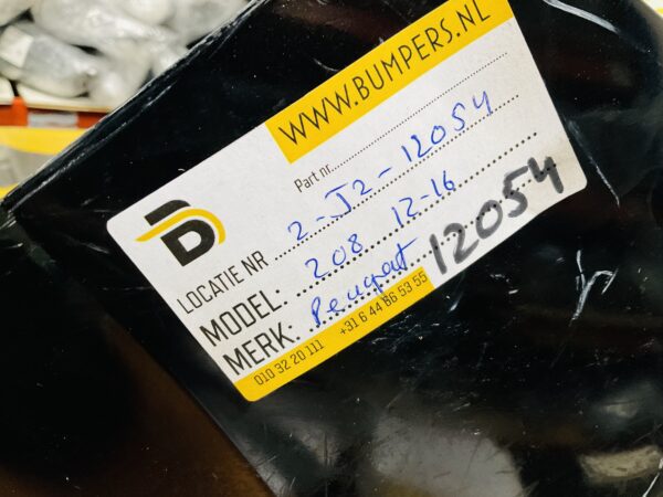 BUMPER Peugeot 208 2012-2016 VOORBUMPER 2-J2-12054z