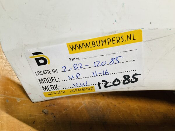BUMPER Volkswagen UP 2011-2016 VOORBUMPER 2-B2-12085z