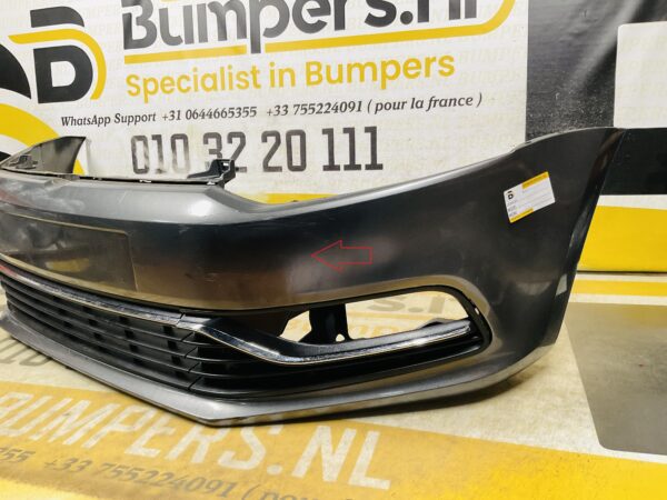 BUMPER Volkswagen Polo 6C 2013-2017 6C0807221 VOORBUMPER 1-C9-12131z
