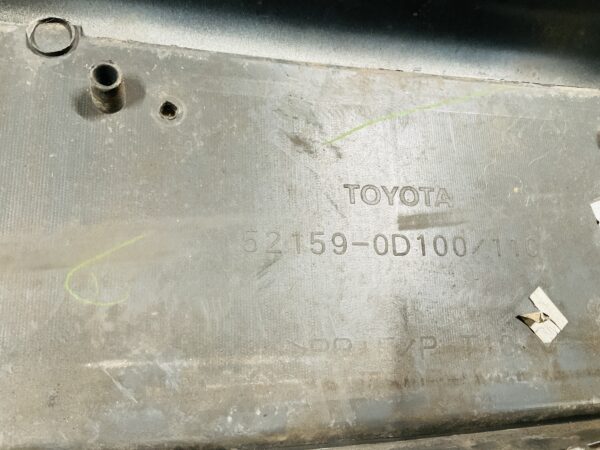 Bumper Toyota Yaris 1999-2005 52159-0D100 Achterbumper 1-F6-12144