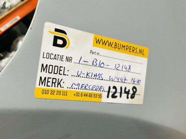BUMPER Mercedes V Klasse W447 2016-2020 V-Klasse VOORBUMPER 1-B10-12148z