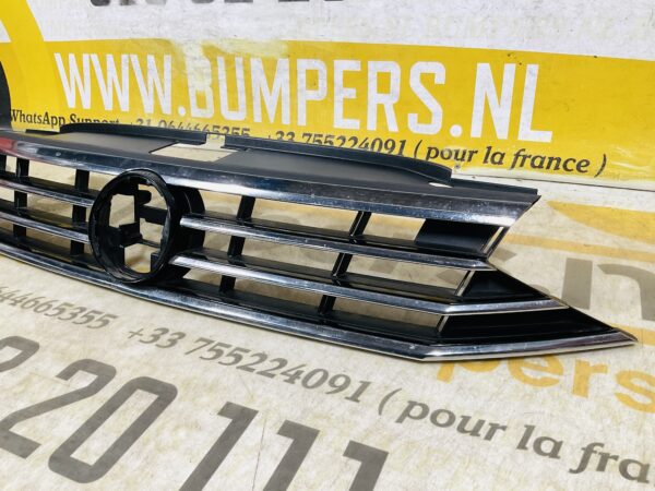 Grill Volkswagen PAssat B8 2014-2023 Chrome 3G0853651 Bumper Gril 2-P4-12151