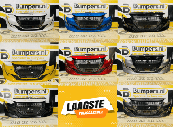 Bumpers Peugeot 208 2019-2024 Normaal / GTLINE Voorbumper