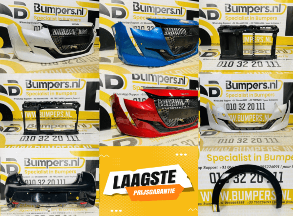 Bumpers Peugeot 208 2019-2024 Normaal / GTLINE Voorbumper