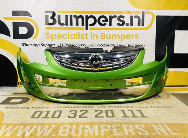 BUMPER Opel Corsa D Facelift + Grill 2011-2014 VOORBUMPER 2-i1-3870z