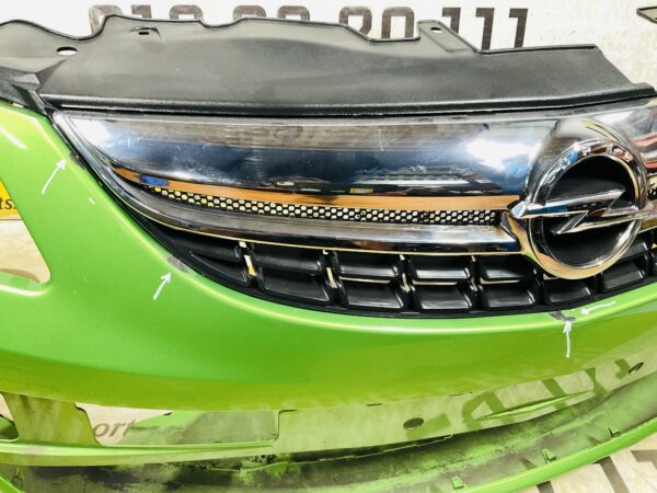 BUMPER Opel Corsa D Facelift + Grill 2011-2014 VOORBUMPER 2-i1-3870z