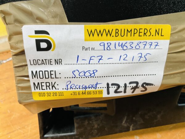 BUMPER Peugeot 5008 9814638777 Achterbumper 1-F7-12175