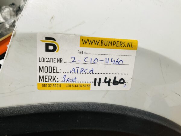Bumper Seat Ateca kls 6xpdc 2017-2021 Voorbumper 2-C10-11460