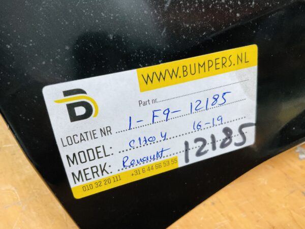 Bumper Renault Clio 4 4xpdc 2013-2016 850226858R Achterbumper 1-F9-12185