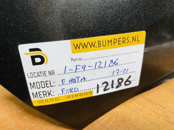 Bumper Ford Fiesta 4xpdc 2019-2023 H1BB-17906-A1 Achterbumper 1-F9-12186
