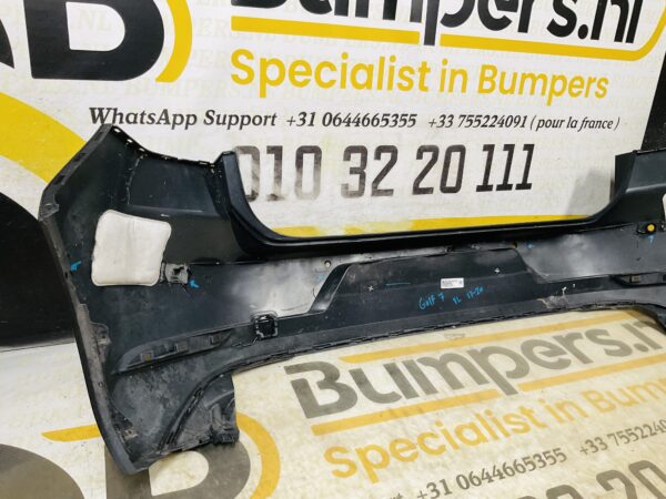 Bumper Volkswagen Golf 7 Facelift 6xpdc 2017-2020 Achterbumper 1-F8-12228