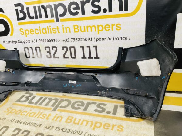 Bumper Volkswagen Golf 7 Facelift 6xpdc 2017-2020 Achterbumper 1-F8-12228