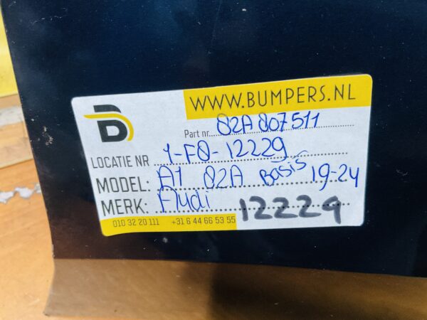Bumper Audi A1 82A Basis 4xpdc 2019-2024  Achterbumper 1-F8-12229