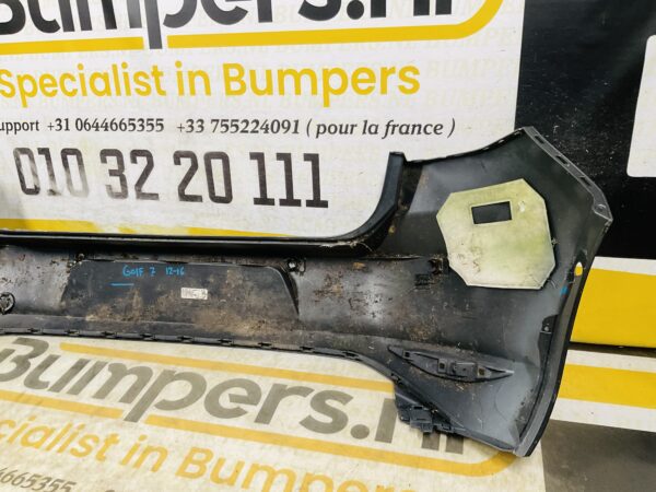 Bumper Volkswagen Golf 7 6xpdc 2012-2016  Achterbumper 2-H4-12232
