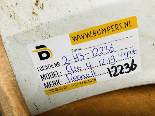 Bumper Renault Clio 4 4xpdc 2012-2019 850225639R Achterbumper 2-H3-12236