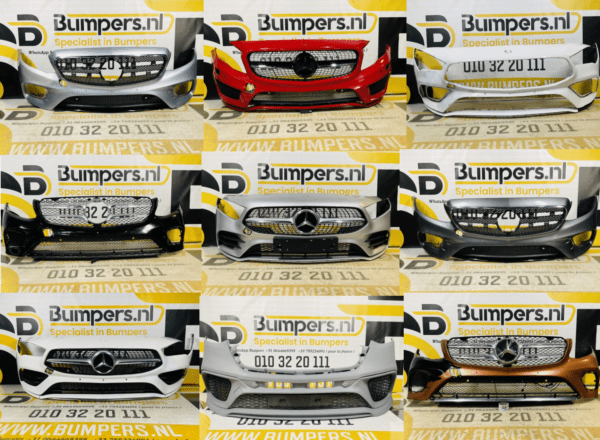 Diverse AMG Voorbumpers Mercedes W176 W177 W117 W118 W156 H247 W205 Voorraad