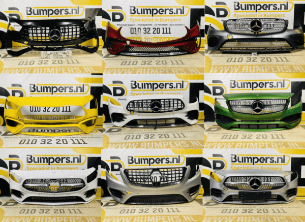 Diverse AMG Voorbumpers Mercedes W176 W177 W117 W118 W156 H247 W205 Voorraad