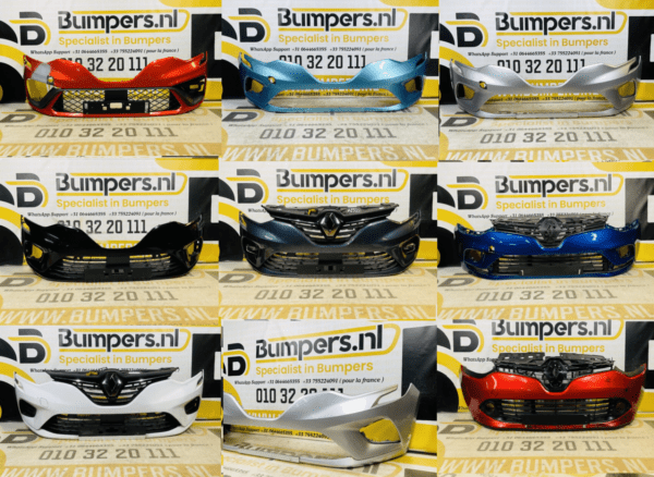 Voorbumper Renault Clio 5 Megane 4 Captur Twingo Zoe Bestel online