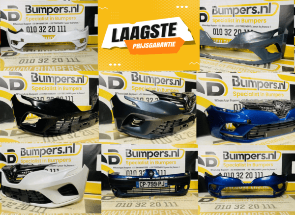Voorbumper Renault Clio 5 Megane 4 Captur Twingo Zoe Bestel online