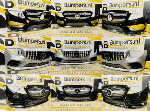 Diverse AMG Voorbumpers Mercedes W176 W177 W117 W118 W156 H247 W205 Voorraad