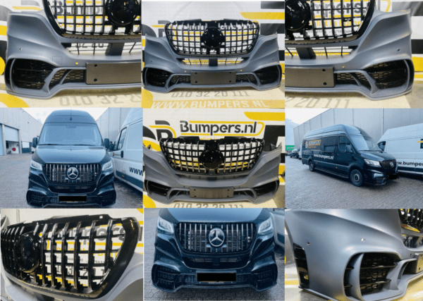 Diverse AMG Voorbumpers Mercedes W176 W177 W117 W118 W156 H247 W205 Voorraad