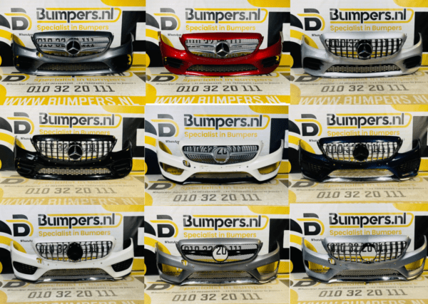 Diverse AMG Voorbumpers Mercedes W176 W177 W117 W118 W156 H247 W205 Voorraad