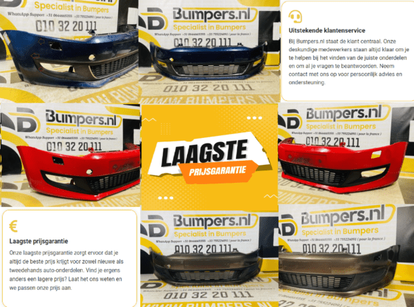 Voorbumper Volkswagen POLO 6R 2009-2013 Bumper Leverbaar Diverse