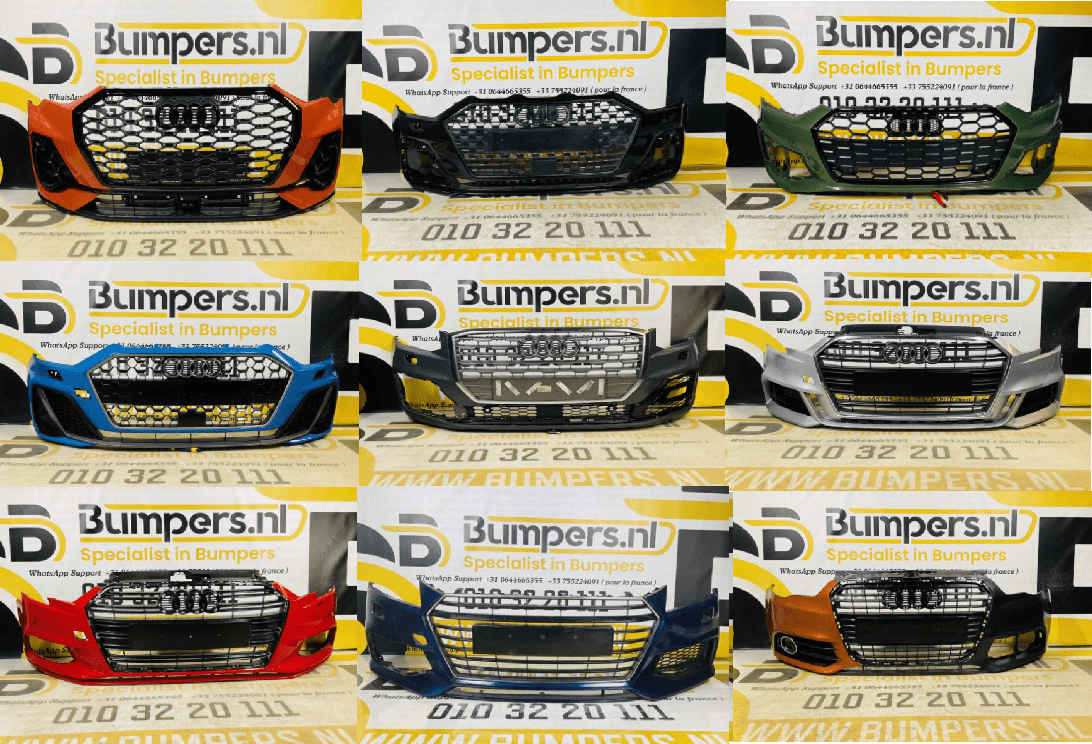 Voorbumper Audi A1 82A 8X0 8XA A3 8V 8Y A4 A5 A6 C7 C8 Bumper Bestel online