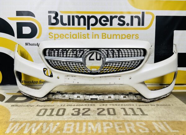 Bumper Mercedes C Klasse W205 AMG 6xpdc 2014-2017 Voorbumper 1-A4-5733z