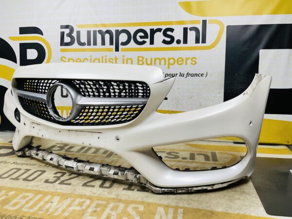 Bumper Mercedes C Klasse W205 AMG 6xpdc 2014-2017 Voorbumper 1-A4-5733z