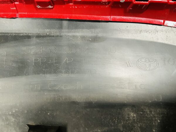 Bumper Toyota Yaris 4 2019-2021 52453-0D140 Achterbumper 2-H3-12267