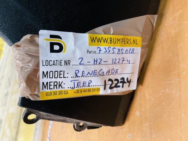 Bumper Jeep Renegade 735585028 Achterbumper 2-H2-12274