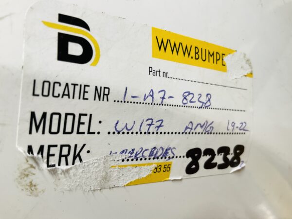 BUMPER Mercedes A Klasse W177 AMG 2019-2023 VOORBUMPER 1-A7-8238z