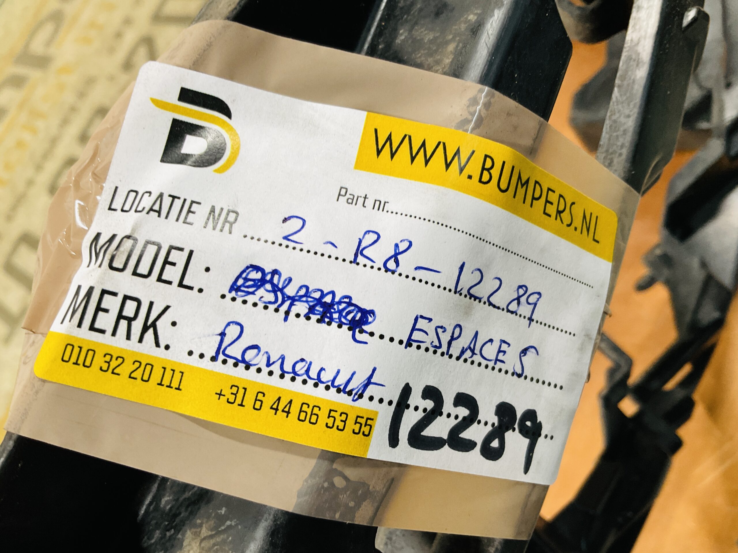 Grill Renaul Espace 5 622566988R Bumper grill 2-R8-12289