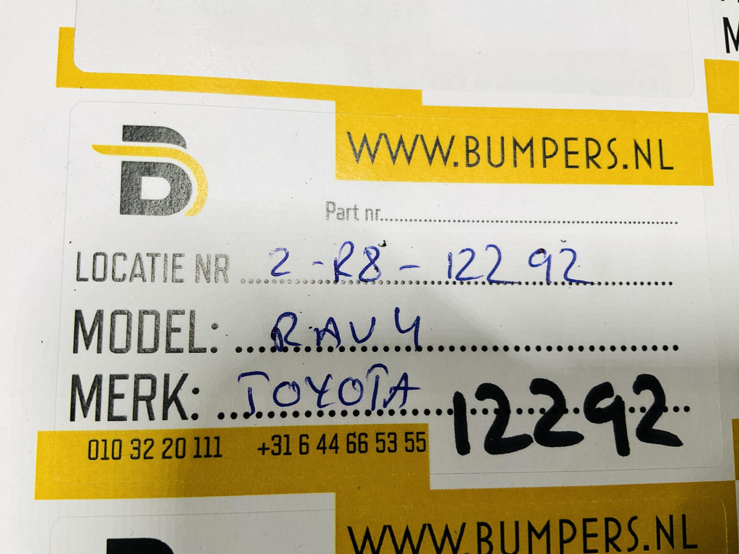 Bumper Spoiler Toyota Rav 4 Bumperlip 2-R8-12292