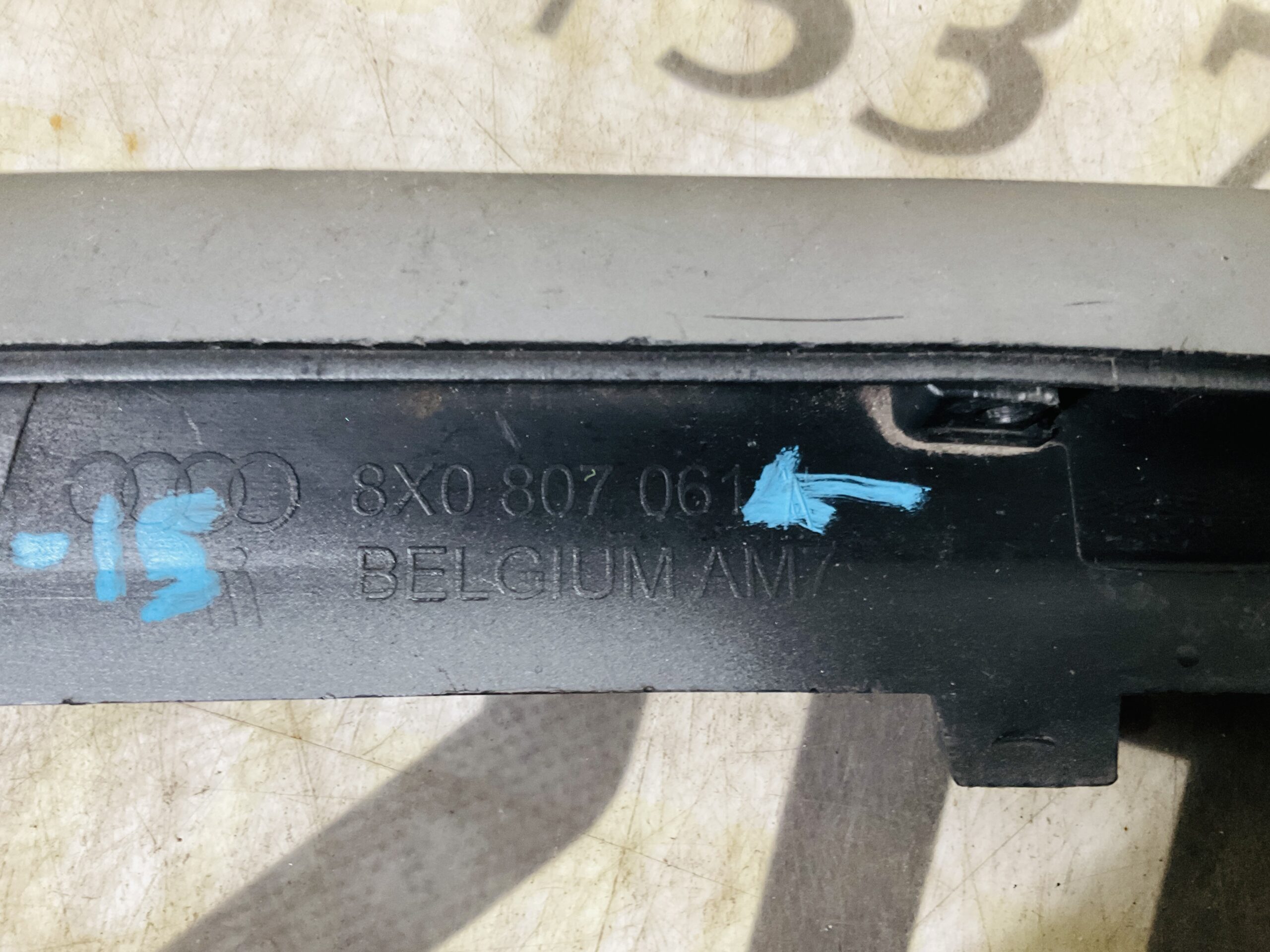 Bumper Spoiler Audi A1 8X0807061 Bumperlip 2-M4-12298